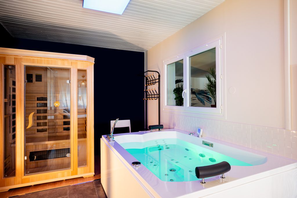 spa privatif à Arras – balnéo et sauna infrarouge